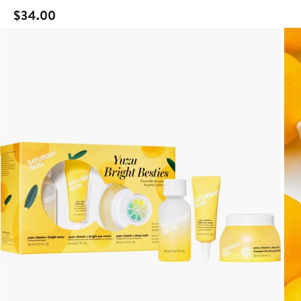 Yuzu Bright Besties Set - Yellow